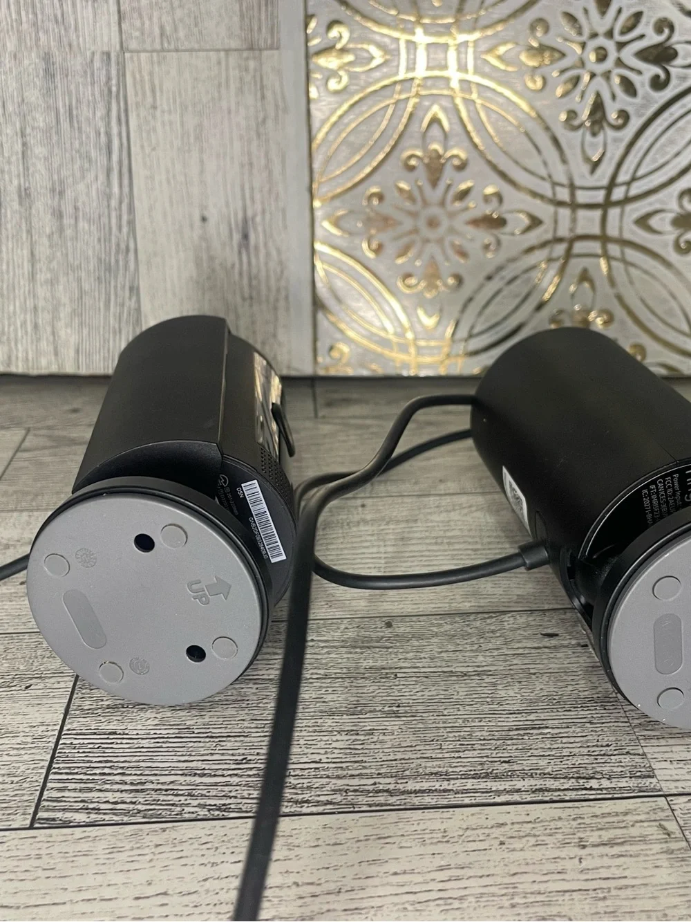 Ring indoor cam(2nd gen)black wired plug in